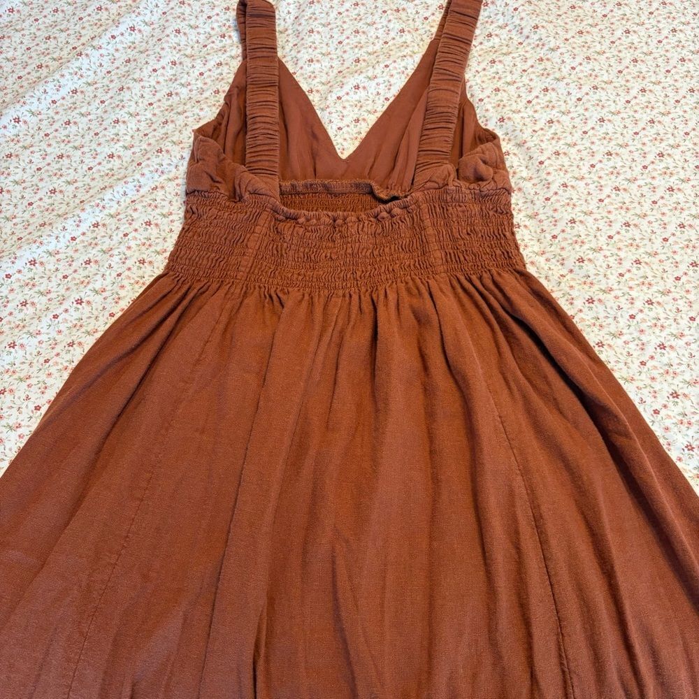 Abercrombie and Fitch Scrunchie Strap Maxi Dress - Picture 10 of 10